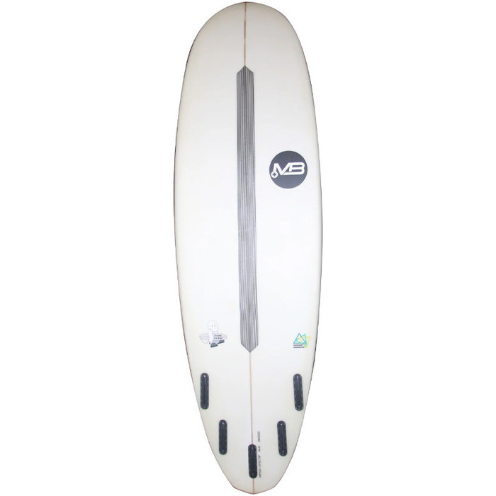 2024 Manual Boards Bold Surfboard SECRMBTB0  White